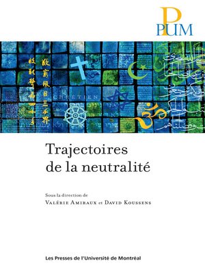 cover image of Trajectoires de la neutralité